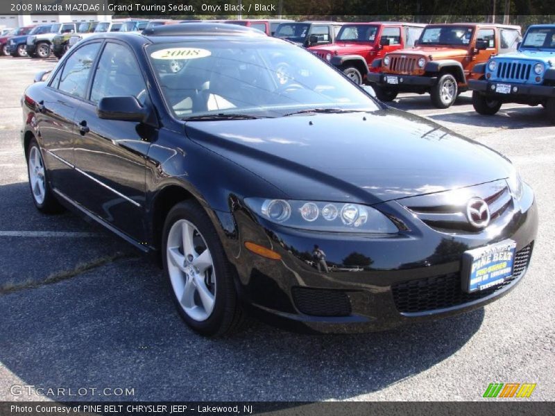 Onyx Black / Black 2008 Mazda MAZDA6 i Grand Touring Sedan
