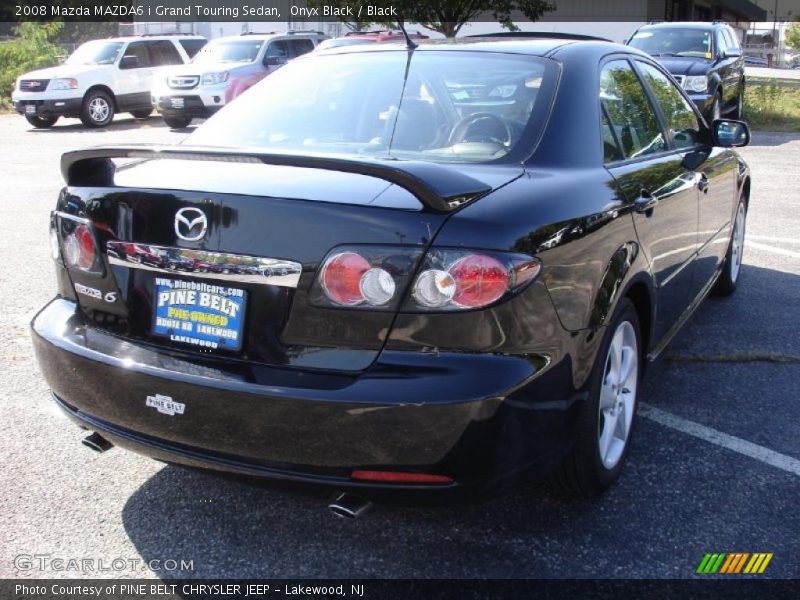Onyx Black / Black 2008 Mazda MAZDA6 i Grand Touring Sedan