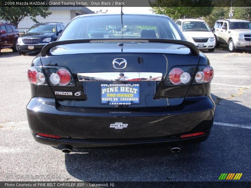 Onyx Black / Black 2008 Mazda MAZDA6 i Grand Touring Sedan