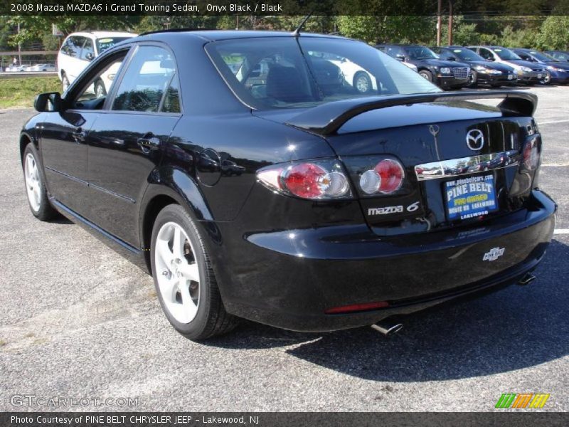 Onyx Black / Black 2008 Mazda MAZDA6 i Grand Touring Sedan