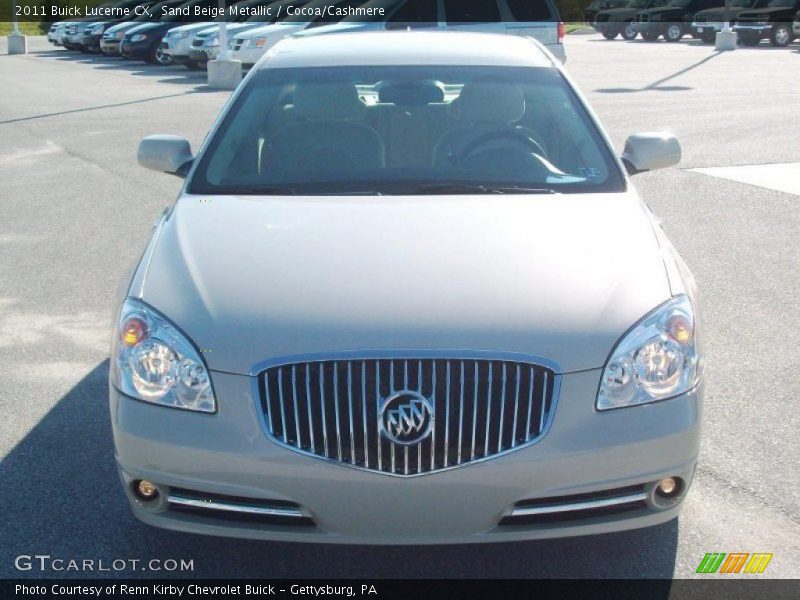 Sand Beige Metallic / Cocoa/Cashmere 2011 Buick Lucerne CX