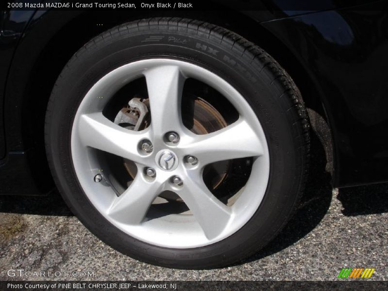Onyx Black / Black 2008 Mazda MAZDA6 i Grand Touring Sedan
