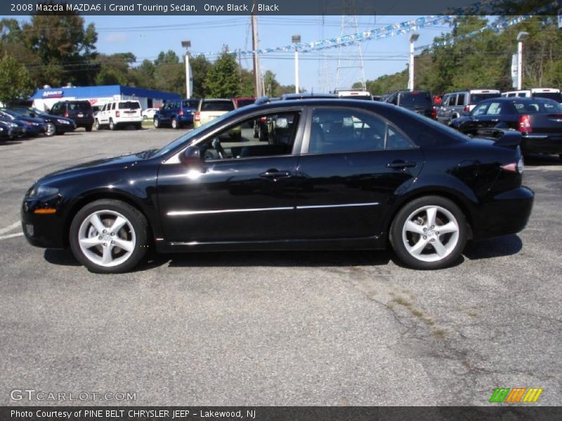 Onyx Black / Black 2008 Mazda MAZDA6 i Grand Touring Sedan