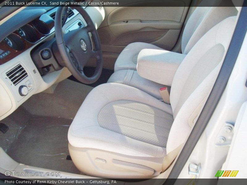 Sand Beige Metallic / Cocoa/Cashmere 2011 Buick Lucerne CX