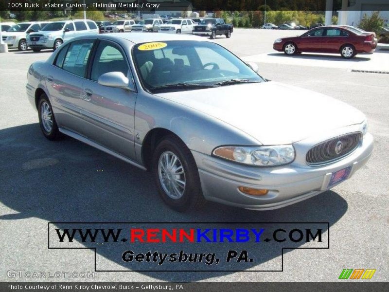 Platinum Metallic / Gray 2005 Buick LeSabre Custom