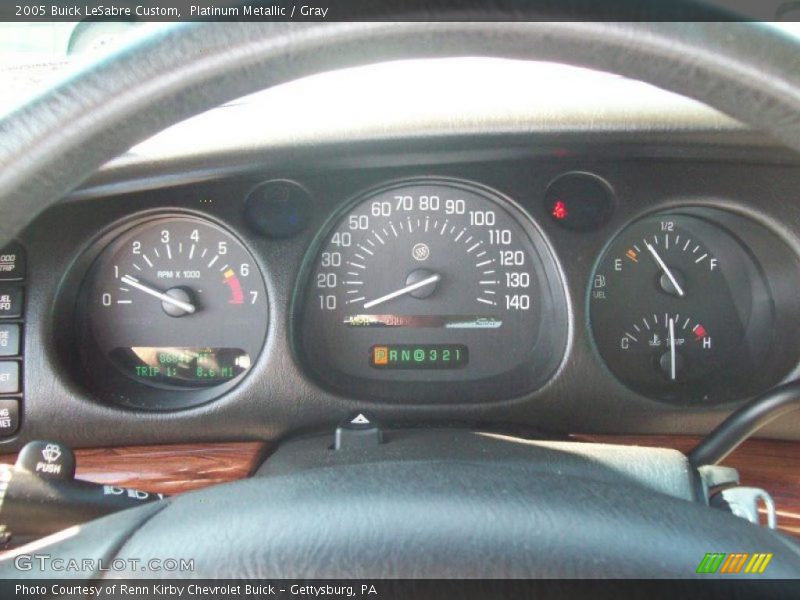 Platinum Metallic / Gray 2005 Buick LeSabre Custom