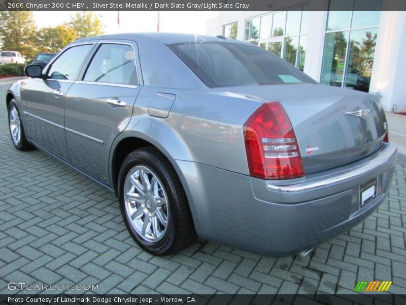 Silver Steel Metallic / Dark Slate Gray/Light Slate Gray 2006 Chrysler 300 C HEMI