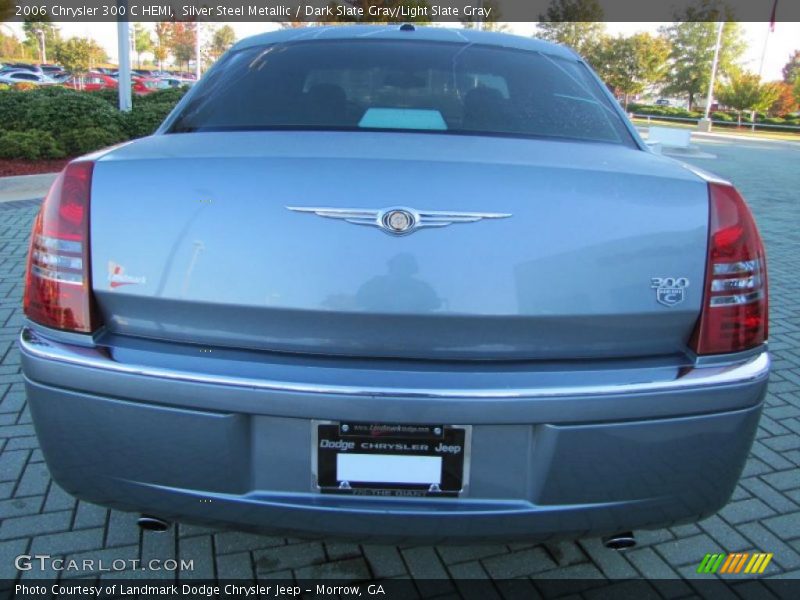 Silver Steel Metallic / Dark Slate Gray/Light Slate Gray 2006 Chrysler 300 C HEMI
