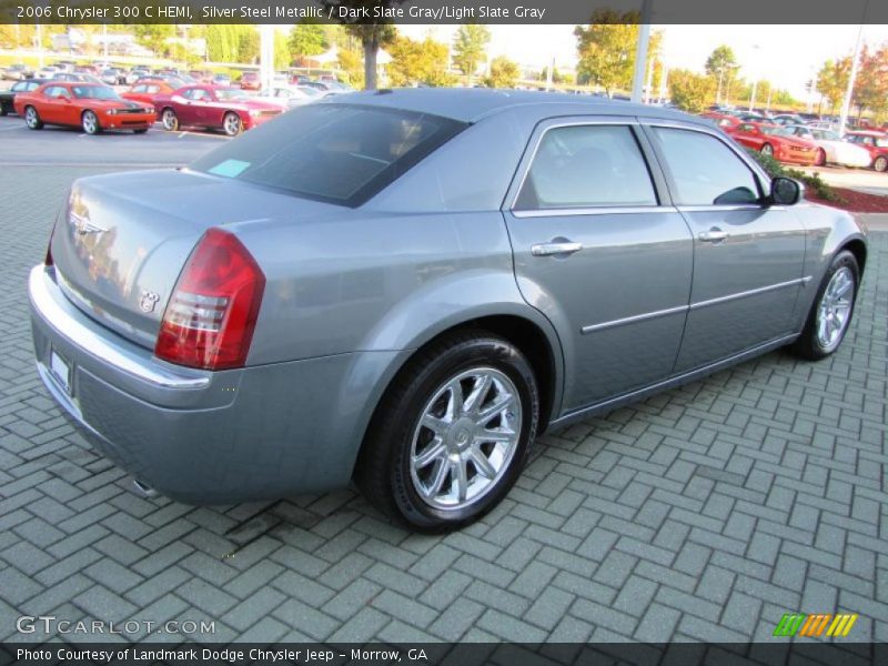Silver Steel Metallic / Dark Slate Gray/Light Slate Gray 2006 Chrysler 300 C HEMI