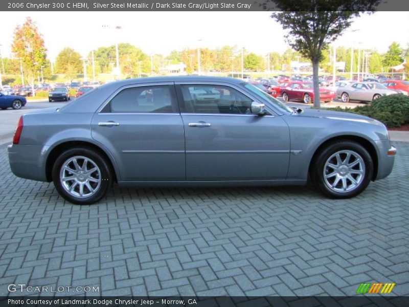 Silver Steel Metallic / Dark Slate Gray/Light Slate Gray 2006 Chrysler 300 C HEMI