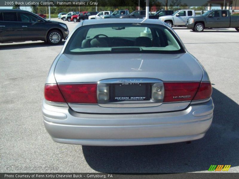 Platinum Metallic / Gray 2005 Buick LeSabre Custom