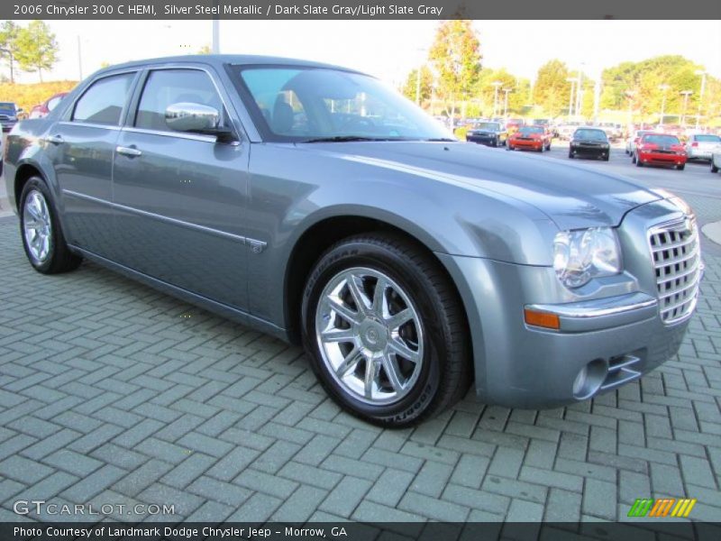 Silver Steel Metallic / Dark Slate Gray/Light Slate Gray 2006 Chrysler 300 C HEMI