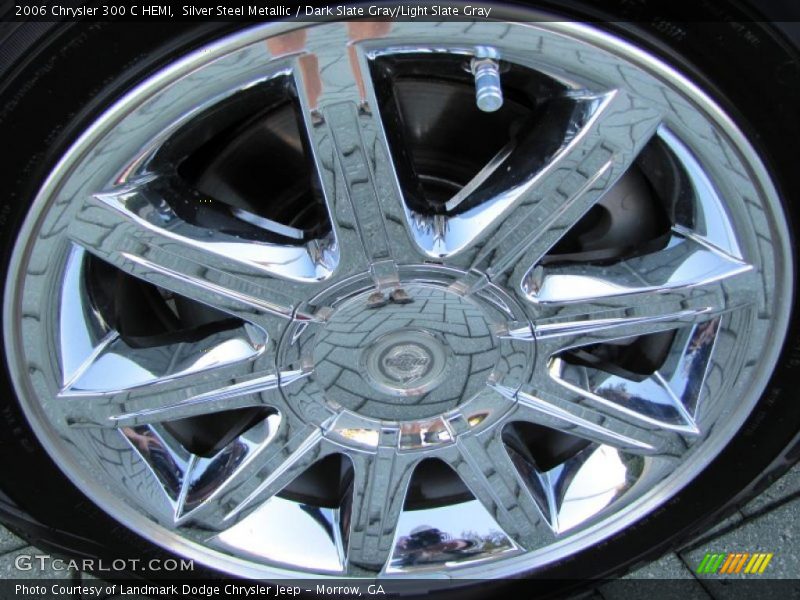 Silver Steel Metallic / Dark Slate Gray/Light Slate Gray 2006 Chrysler 300 C HEMI