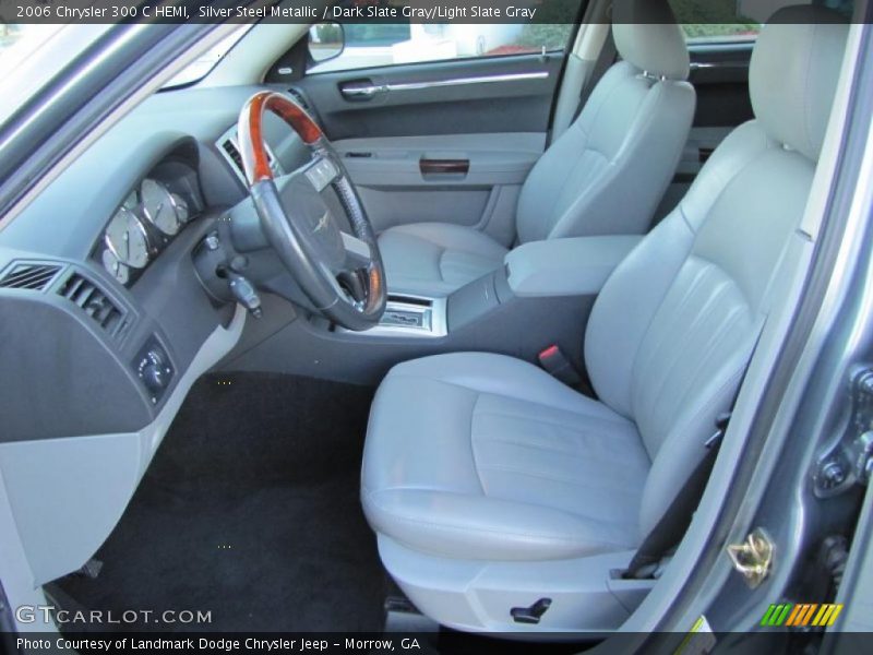 Silver Steel Metallic / Dark Slate Gray/Light Slate Gray 2006 Chrysler 300 C HEMI