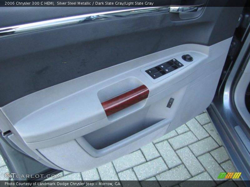Silver Steel Metallic / Dark Slate Gray/Light Slate Gray 2006 Chrysler 300 C HEMI
