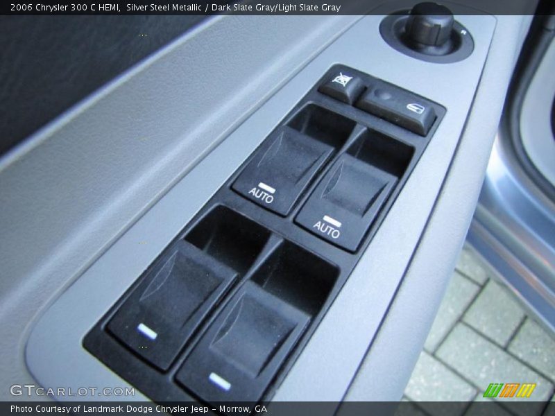 Silver Steel Metallic / Dark Slate Gray/Light Slate Gray 2006 Chrysler 300 C HEMI