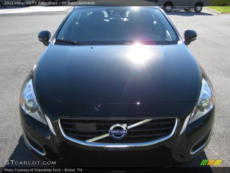 Black / Off Black/Anthracite 2011 Volvo S60 T6 AWD