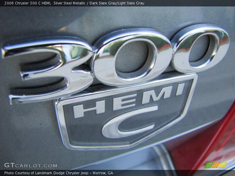 Silver Steel Metallic / Dark Slate Gray/Light Slate Gray 2006 Chrysler 300 C HEMI