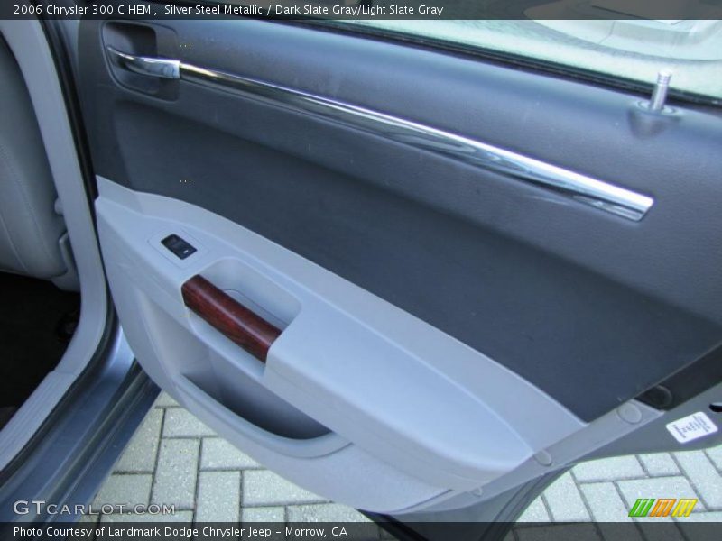 Silver Steel Metallic / Dark Slate Gray/Light Slate Gray 2006 Chrysler 300 C HEMI