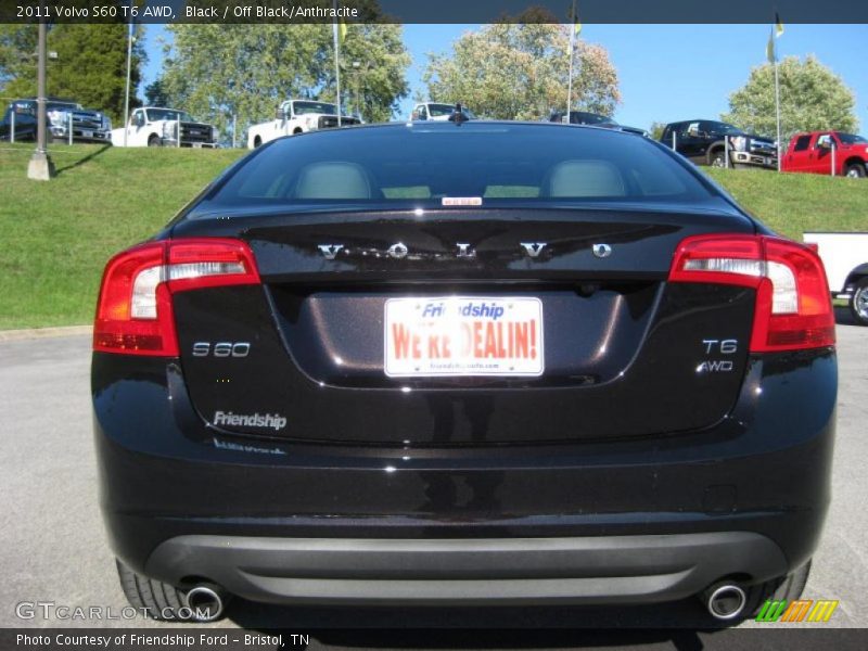  2011 S60 T6 AWD Black