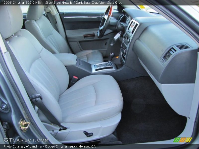 Silver Steel Metallic / Dark Slate Gray/Light Slate Gray 2006 Chrysler 300 C HEMI