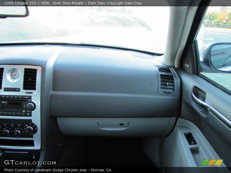 Silver Steel Metallic / Dark Slate Gray/Light Slate Gray 2006 Chrysler 300 C HEMI