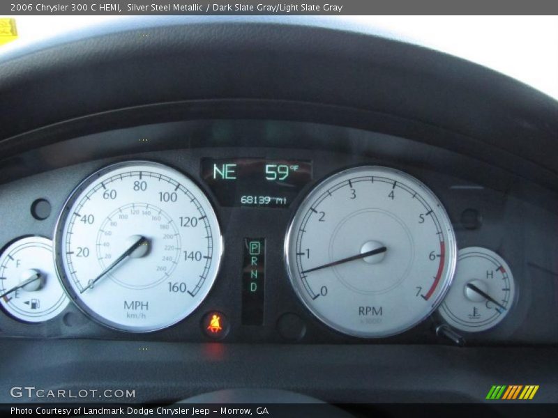 Silver Steel Metallic / Dark Slate Gray/Light Slate Gray 2006 Chrysler 300 C HEMI