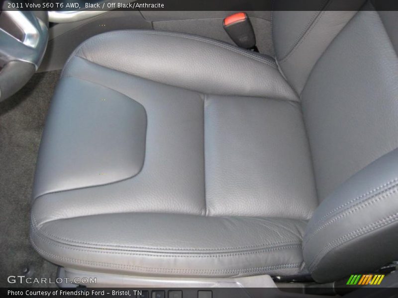 Black / Off Black/Anthracite 2011 Volvo S60 T6 AWD
