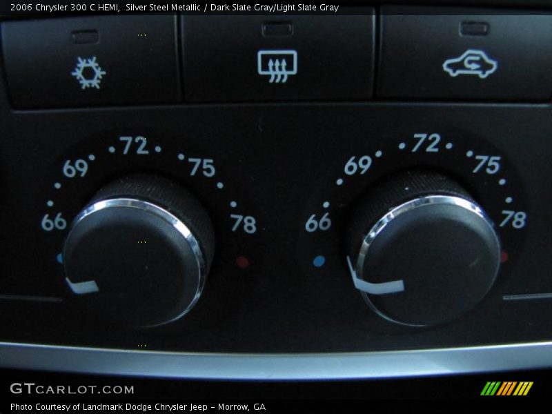 Silver Steel Metallic / Dark Slate Gray/Light Slate Gray 2006 Chrysler 300 C HEMI