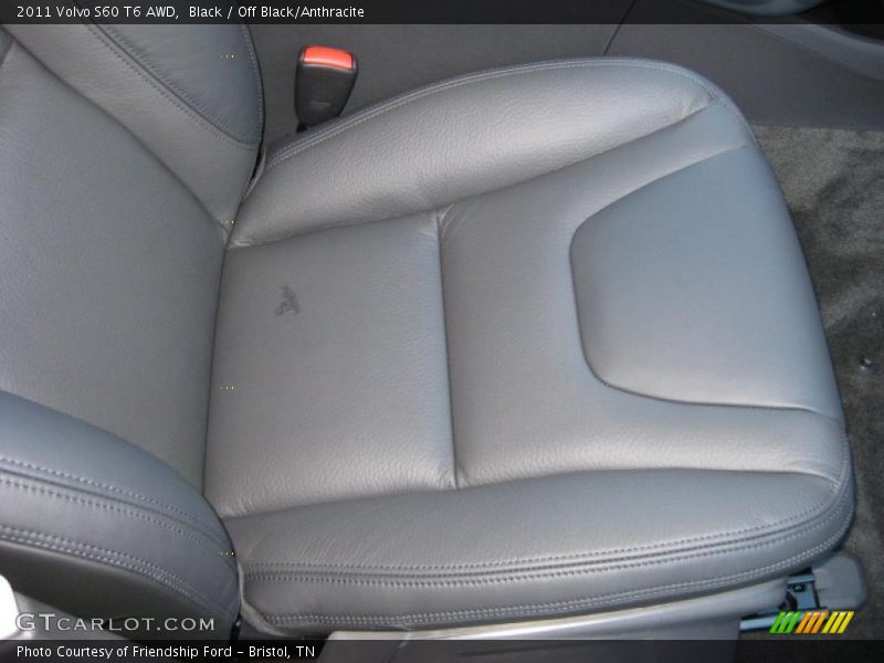 Black / Off Black/Anthracite 2011 Volvo S60 T6 AWD