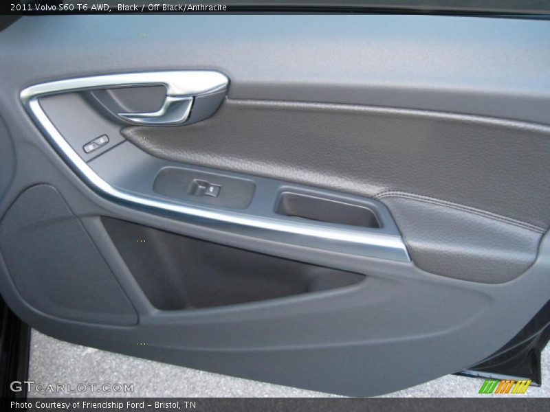 Black / Off Black/Anthracite 2011 Volvo S60 T6 AWD