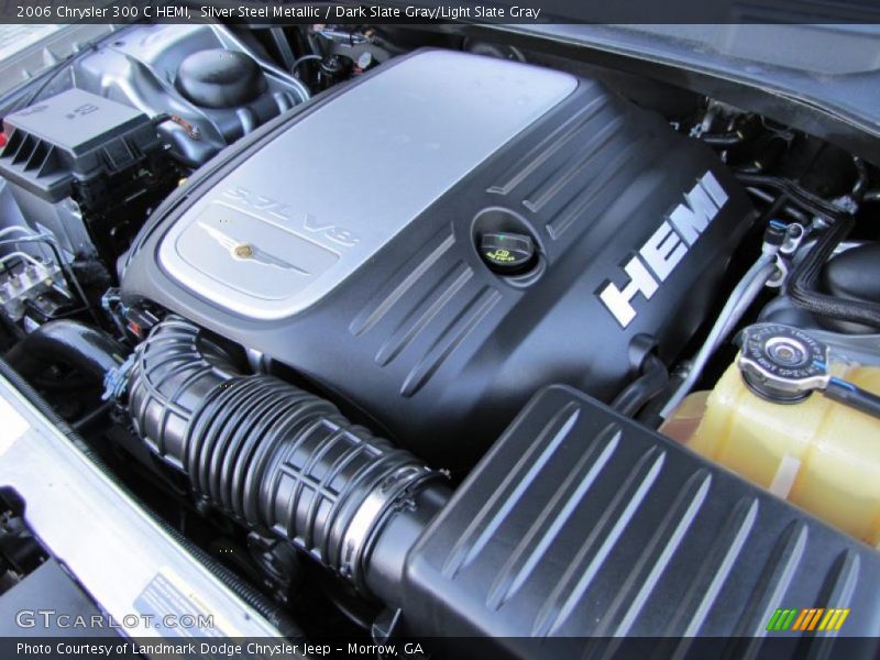 Silver Steel Metallic / Dark Slate Gray/Light Slate Gray 2006 Chrysler 300 C HEMI