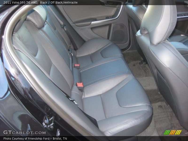  2011 S60 T6 AWD Off Black/Anthracite Interior