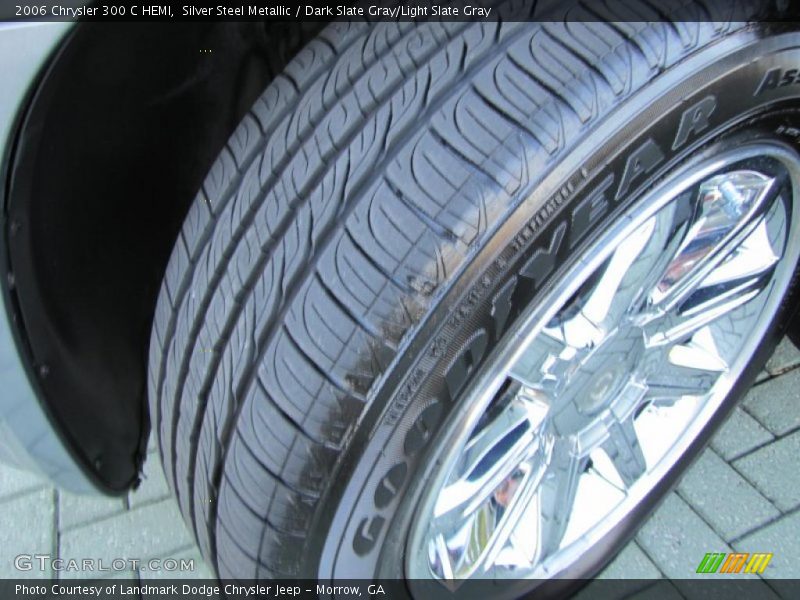 Silver Steel Metallic / Dark Slate Gray/Light Slate Gray 2006 Chrysler 300 C HEMI