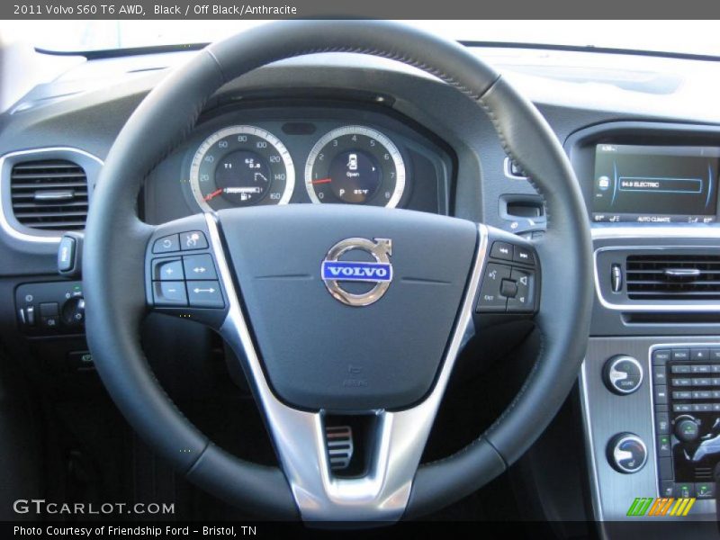  2011 S60 T6 AWD Steering Wheel