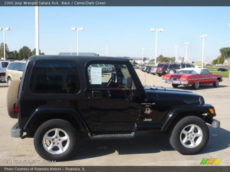 Black / Camel/Dark Green 2000 Jeep Wrangler Sahara 4x4
