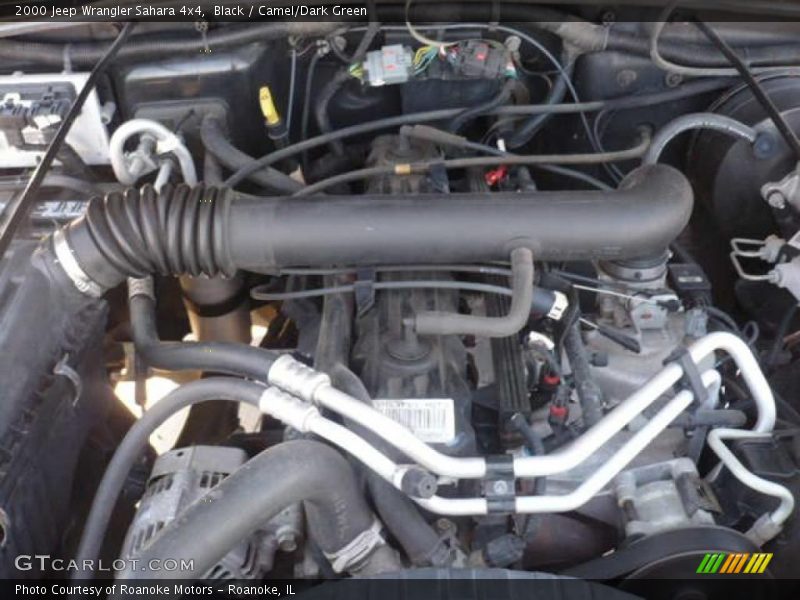  2000 Wrangler Sahara 4x4 Engine - 4.0 Liter OHV 12-Valve Inline 6 Cylinder