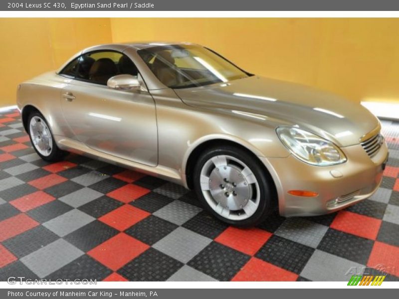 Egyptian Sand Pearl / Saddle 2004 Lexus SC 430