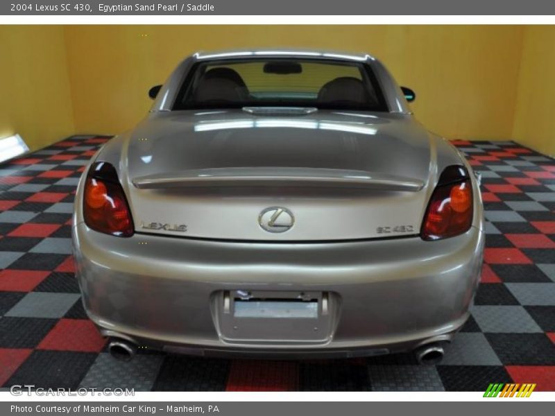 Egyptian Sand Pearl / Saddle 2004 Lexus SC 430