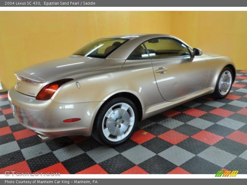Egyptian Sand Pearl / Saddle 2004 Lexus SC 430