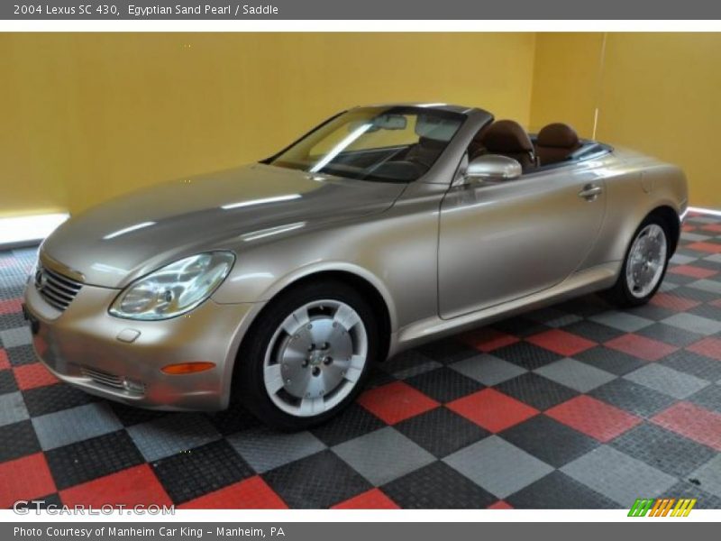 Egyptian Sand Pearl / Saddle 2004 Lexus SC 430