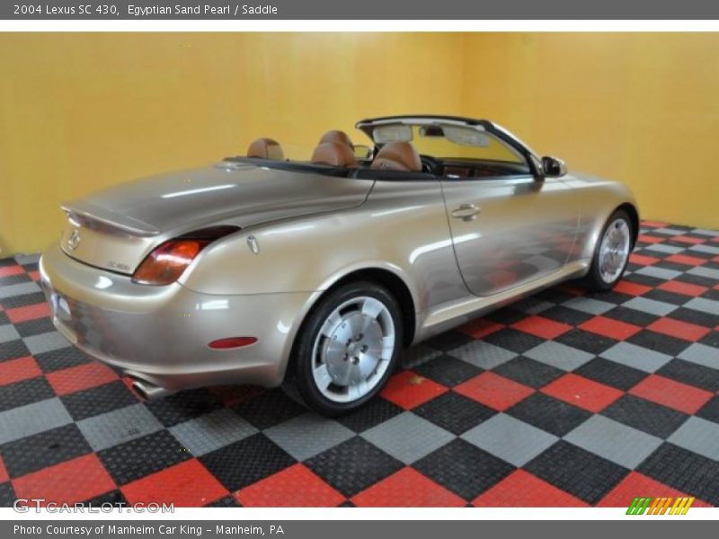 Egyptian Sand Pearl / Saddle 2004 Lexus SC 430