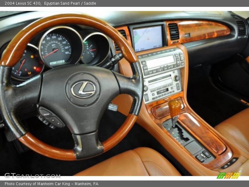  2004 SC 430 Saddle Interior