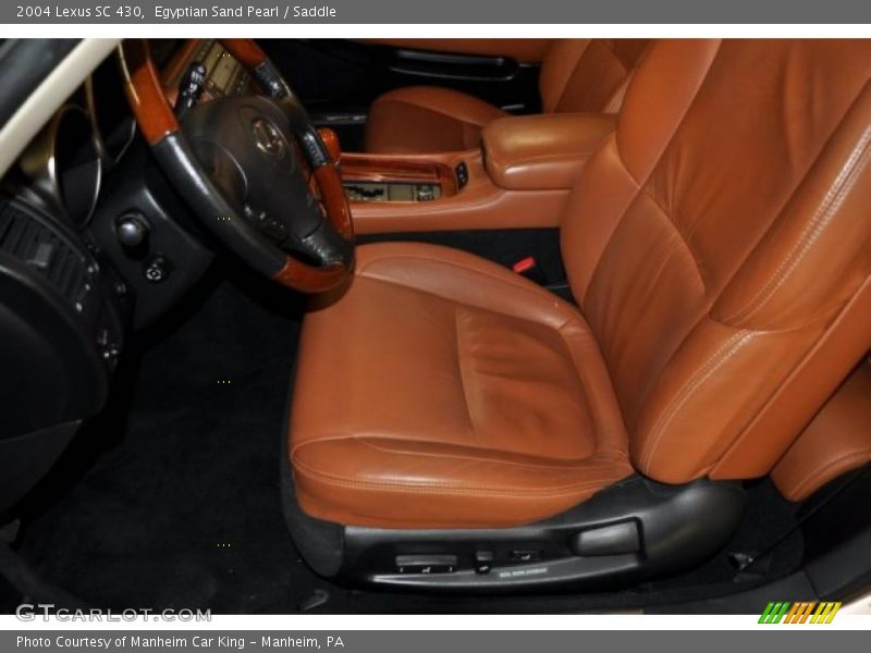 Egyptian Sand Pearl / Saddle 2004 Lexus SC 430