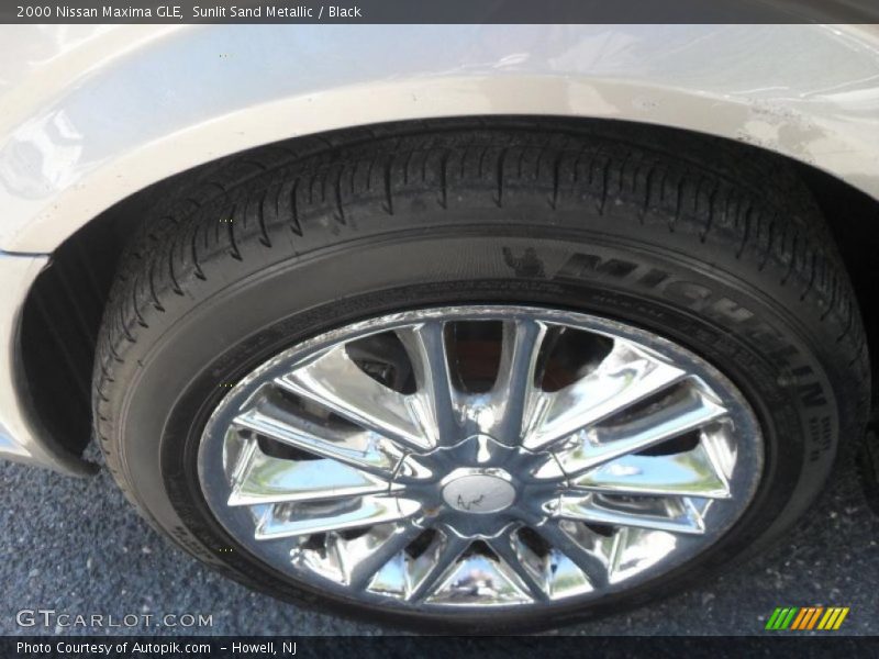 Sunlit Sand Metallic / Black 2000 Nissan Maxima GLE