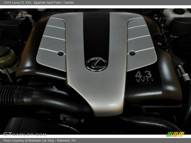 Egyptian Sand Pearl / Saddle 2004 Lexus SC 430