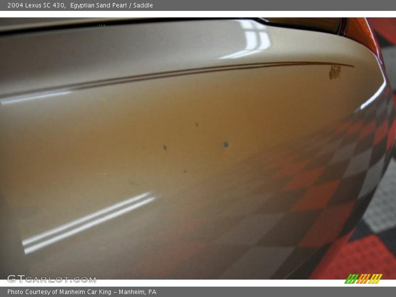 Egyptian Sand Pearl / Saddle 2004 Lexus SC 430