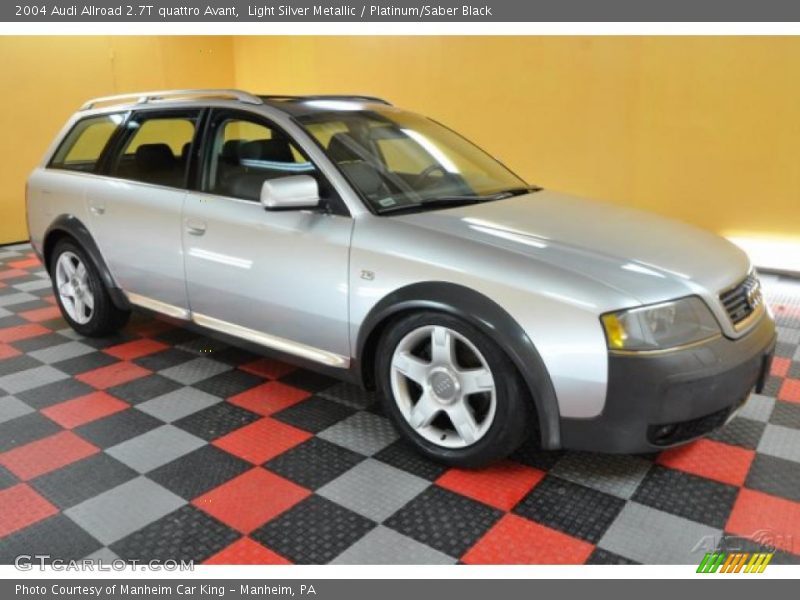 Light Silver Metallic / Platinum/Saber Black 2004 Audi Allroad 2.7T quattro Avant