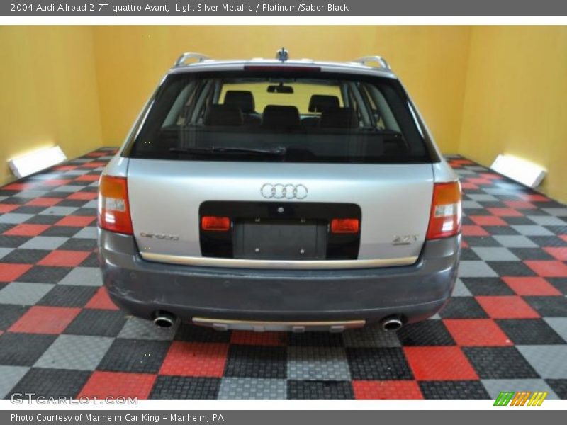 Light Silver Metallic / Platinum/Saber Black 2004 Audi Allroad 2.7T quattro Avant