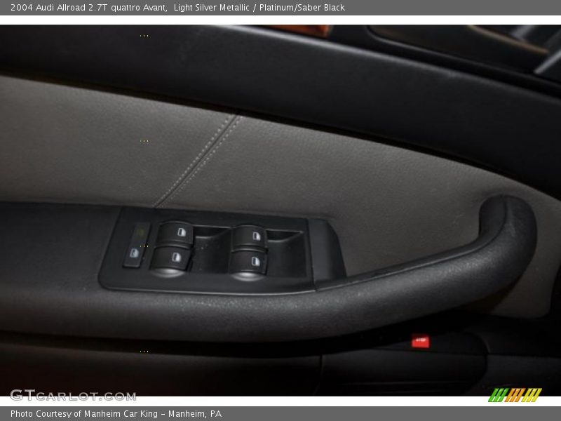 Light Silver Metallic / Platinum/Saber Black 2004 Audi Allroad 2.7T quattro Avant